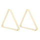 thumbnail image 5 of Estante triangular de billar, marco de bola de billar fuerte para bola de billar de 5,25 cm, color blanco, 2 uds., 5 of 12