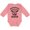 Mauve, variant on Inktastic Handpicked for Earth by My Gigi in Heaven with Angel Wings Boys or Girls Long Sleeve Baby Bodysuit