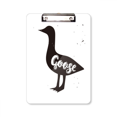 thumbnail image 1 of Portapapeles Unbranded Ganso Blanco Y Negro Carpeta De Escritura Placa De Soporte A4, 1 of 4