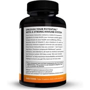 Force Factor Immunity, Immune Support Booster w Elderberry and 1000mg of Vitamin C, Plus Vitamin D, Zinc, Probiotics, Quercetin, Antioxidants, and Echinacea for Immune Health Defense, 90 Tablets *EN