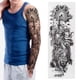 thumbnail image 5 of Pegatina Temporal Para Hombre, Pegatina Impermeable Para Brazo Completo, Patrón Exquisito Unisex, Pegatina Temporal TQB-203 Anggrek AH1416, 5 of 8