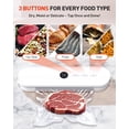 thumbnail image 2 of Vacuum Sealer Machine, Vacuum Sealer for  One-  Automatic, Easy-to-operate  Saver for Dry & Moist Foods, Compact Design  Suction Air Sealing System with 15 Vacuum Bags, 2 of 6