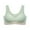 Green, variant on Jsaierl Sports Bras for Women Wireless Yoga Training T-shirt Bra Cotton Full Coverage Bralettes Soft Lift Sports Bras