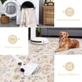 thumbnail image 2 of COZONY 10x13 Vintage Area Rug, Non-Slip Low Pile Machine Washable Rug, Soft Large Carpet for Living Room, Bedroom, Dining Room, Office, Beige, 2 of 9