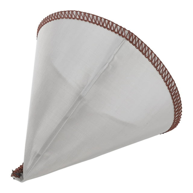 Filtro De Café De Cono Reutilizable, Filtro De Café Reutilizable En Forma De Cono Filtrado Fino Filtro De Café De Malla Sin Papel De Acero Inoxidable 304 Filtro De Café De