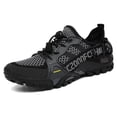 thumbnail image 2 of PLERISE Men's Large Size Outdoor Hiking Shoes, Oversized Summer Trekking Footwear, Durable Non-Slip Casual Sports Shoes for Mountain Climbing, Trail, and Daily Wear, 2 of 9