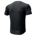 thumbnail image 5 of Men's Henley Shirt Short Sleeve Vertical Ribbed Textured T-Shirt 4 Button Placket Regular Fit Casual Summer Tops for Daily Wear,L, 5 of 7