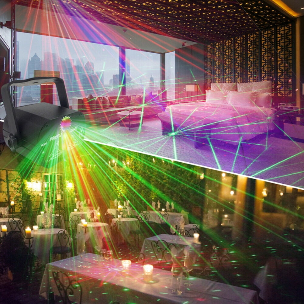 Stage Party Lights, Projector Lights, Disco Dj Lights, Music Lights Flash For Birthdays, Festival Parties, Outdoor Activities