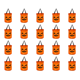 thumbnail image 1 of Bolsas Grandes para Halloween Mano Con LED Regalos Fiesta (sonriente), 1 of 4