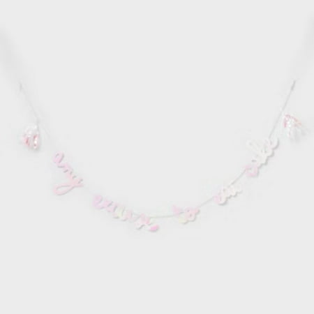 Iridescent "any excuse to eat cake" Party Banner