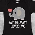 thumbnail image 4 of Inktastic My Gammy Loves Me Grandchild Boys or Girls Baby Bodysuit, 4 of 5