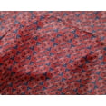thumbnail image 4 of oneOone Silk Tabby Fabric Leaves & Floral Block Print Fabric By Yard 42 Inch Wide, 4 of 4