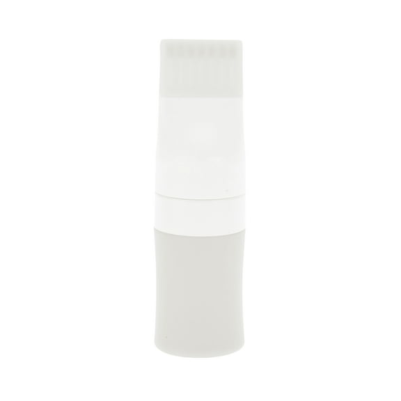 Unique Bargains 1 Pc Reusable Root Comb Applicator Bottle for Bathroom Vanities 38ml Gray Silicone PP