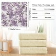 thumbnail image 3 of Lilac Vintage Color Dish Cloths Dish Towels Cleaning Cloths Quick Drying Reusable 11" x 11" Set of 6, 3 of 9