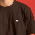 thumbnail image 5 of Dalix Lil Alien Heavyweight Soft Tee Short Sleeve Cotton Shirt Mens in Cacao 3XL XXX-Large, 5 of 5