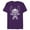 Purple, variant on Disney Stitch Halloween Skeleton - Short Sleeve Blended T-Shirt for Adults - Customized-Yellow
