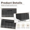 thumbnail image 3 of fazzn 75 Gallon Resin Deck Box Waterproof Outdoor Storage Box for Patio Furniture Pool Accessories Indoor Storage for Cushion Garden Tools (Black), 3 of 6