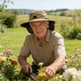 thumbnail image 6 of RYDCOT Sun Hat, Outdoor Wide Brimmed Sun Protection Hat, Windproof Fisherman Hat, Breathable Sun Hat, Travel Leisure Hat Spring and Summer Sunscreen Hat, 6 of 6
