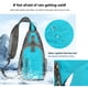 thumbnail image 4 of Bolso bandolera para hombre Bolso de pecho con puerto de carga USB, 4 of 8