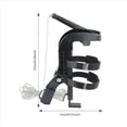 thumbnail image 4 of 2X Sprays Can Extension Pole Adaptor Sprayer Extension Pole Adaptor Adjustable Angle Sprays Extender Bracket A,2 x Sprays Extension Pole Adaptor,Black, 4 of 8