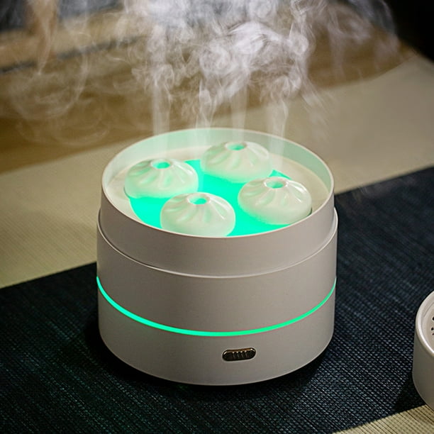 Electrodomésticos, Electrodomésticos de cocina, Humidificadores de vapor frío para bebés, Humidificador silencioso y pequeño para mesita de noche, Ahorro de espacio, Apagado automático con LED, Humidi