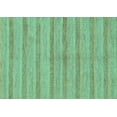 thumbnail image 1 of Ahgly Company Indoor Rectangle Abstract Turquoise Blue Modern Area Rugs, 2' x 3', 1 of 4