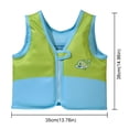 thumbnail image 4 of Lindo Chaleco Natación para Pequeños Chaquetas Flotantes Dibujos Animados Y Niñas () Verde, 4 of 4