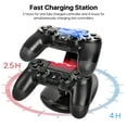 thumbnail image 2 of TNP Products, PlayStation 4 PS4 Controller Dual Charge Dock, Black, 2 of 9