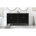 thumbnail image 6 of Elegant Lighting VF12560DWH Park Avenue 60" Free Standing Double Basin Vanity Set - White, 6 of 7