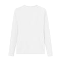 thumbnail image 5 of Womens Plus Size Tops Long Sleeve Round Neck Casual Loose Blouse White XL, 5 of 5
