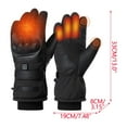 thumbnail image 3 of 100Fens Heated Glove Liners Men Women - Battery Hand Warmer Gloves For Winter Motorcycle Skiing Camping Fishing Hunting, 3 of 9