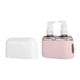 thumbnail image 5 of Botellas para artículos de tocador de viaje, contenedores para artículos de tocador, accesorios de aviación para cosméticos. 2 piezas rosa, 5 of 9