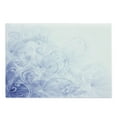 thumbnail image 1 of Pale Blue Cutting Board, Abstract Curled Leaves Natural Flower Arrangement, Decorative Tempered Glass Cutting and Serving Board, Large Size, Violet Blue Pale Blue, by Ambesonne, 1 of 1
