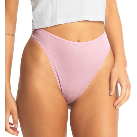 

Hanky Panky Eco Rib High Cut Thong (671854) XL Feather