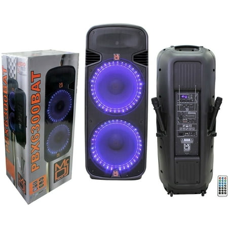MR DJ 4500 Watts Dual 12  Rechargeable PA DJ Speaker Bluetooth  Light  Echo  MIC price history on PriceWatchPro