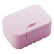 thumbnail image 1 of Caja de jabón portátil para viajes, contenedor para platos, soporte para barra de jabón para senderismo y baño Rosado, 1 of 6