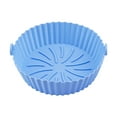 thumbnail image 1 of Riapawel 2 Pcs Air Fryer Silicone Pot 6.7 inch, Silicone Air Fryer Liner, Reusable Non-Stick Air Fryer Replacement Basket, 1 of 5