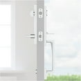 thumbnail image 4 of Baldwin EESEAxSQUCQE190 Seattle One Piece Single Cylinder Keyed Entry Handleset - Black, 4 of 6