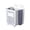 White-1, variant on huayou Collapsible Wall Mount Storage Basket, 5.9x11.02x14.17 Inch Heart Hollow Laundry Bin with 2 Free Hooks for Indoor Bathroom Bedroom Home Wall Clothes Toy Organizer