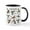 White/Black Inside, variant on CafePress - Hummingbirds Of North America Mug - 11 oz Ceramic Mug - Novelty Coffee Tea Cup