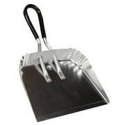 DQB Industries 17" Metal Dust Pan with Soft Grip Handle by Dqb Industries