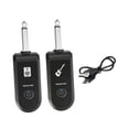 thumbnail image 3 of Transmisor y receptor de audio XLR Transmisor y receptor para guitarra eléctrica y bajo Conjunto negro A, 3 of 9