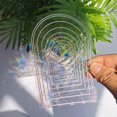 thumbnail image 2 of Stickers Muraux Pvc Sun Catcher Multi-Style Autocollant Arc en Verre Chambre Décora, 2 of 8