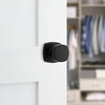 thumbnail image 4 of Weiser Prague Matte Black Dummy Door Knob, Reversible One-Sided Inactive Door Knob, Pantry &amp; Non-Turning Closet Door Hardware, Microban Anti-Microbial Embedded Finish (9GA120-101), 4 of 5