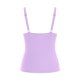 thumbnail image 3 of Traje de Baño de Cobertura Completa de las Mujeres sin Mangas Sólido Empujado Acolchado Traje de Baño con Cuello en V con Detalles, Ropa de Playa de Poliéster Spandex para la Piscina de Verano, 3 of 5
