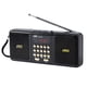thumbnail image 1 of JOC Radio FM digital inalámbrica estéreo portátil de alta fidelidad con modos FM/USB/tarjeta TF.,Negro, 1 of 9