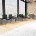 thumbnail image 5 of Mystic Reception Waiting Room Bariatric Chair / Black Steel / Light Gray, 5 of 5