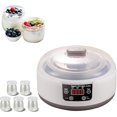 thumbnail image 1 of Yogurt Maker, Multi-Function Electric Yogurt Machine with LCD Display and 5 Jars, Adjustable Time Control & Constant Temperature, for Making Fresh, Healthy Desserts, 1 of 8