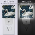 thumbnail image 2 of Swans LED Square Night Lights - Energy Efficient Bedside Lamp with Soft Glow and Auto Sensor, for Bedroom, Nursery, and Hallway - 200 Characters, 2 of 6