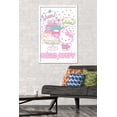 thumbnail image 2 of Hello Kitty: 20 Kawaii Vacation - Yum Wall Poster, 22.375" x 34" Framed, 2 of 5